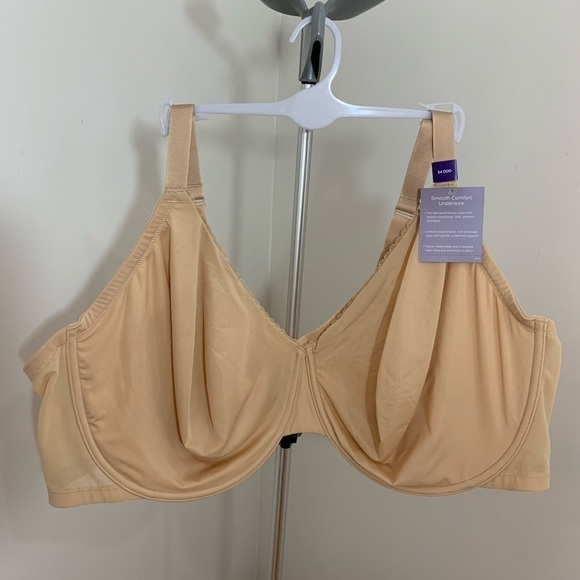 New Unlined Smooth Comfort Underwire Bra Nude - Picture 8 of 16